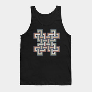 Roman Mosaic Double Strand Guilloche Tank Top